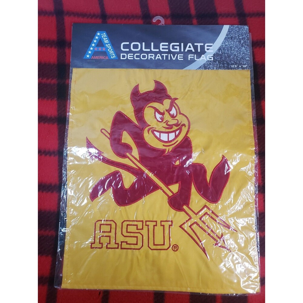 Arizona State ASU Sun Devils Double Sided Garden Flag 12.5"x18"